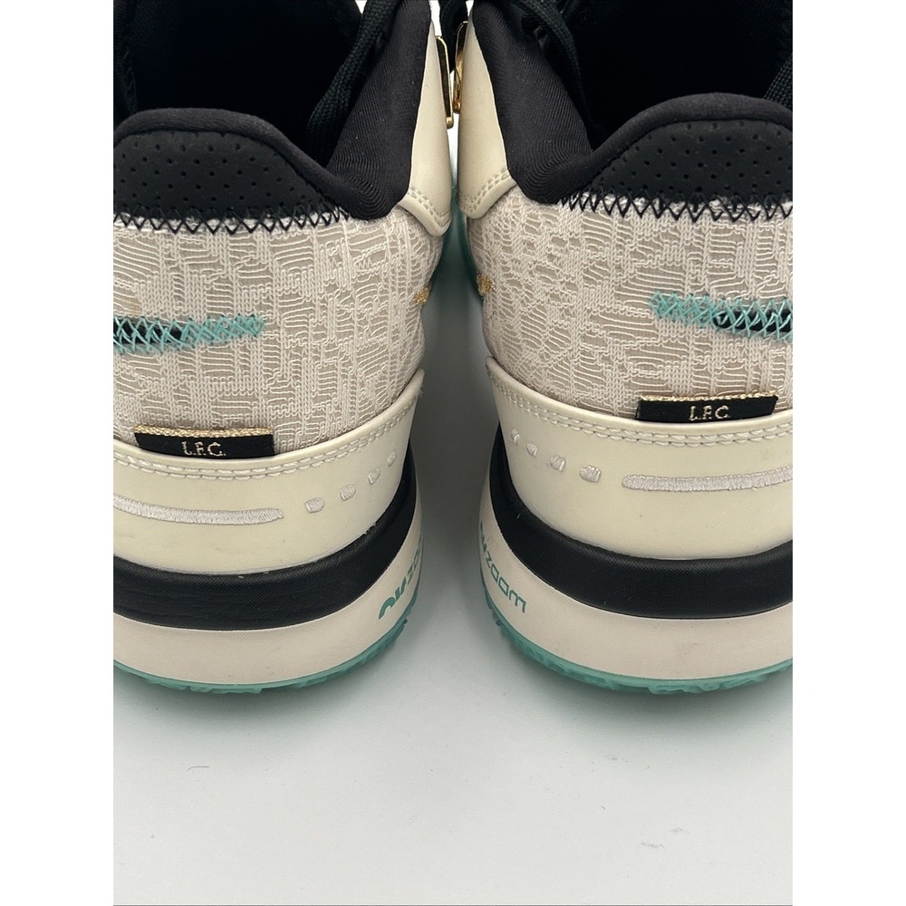 Nike LeBron NXXT Gen AMPD Sneaker Liverpool LFC Orewood Teal Kids 3.5 - Picture 5 of 14